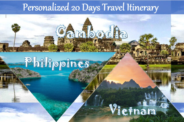 A 20-Day Personalized Travel Itinerary: A Spirited Journey in Philippines | Vietnam | Cambodia