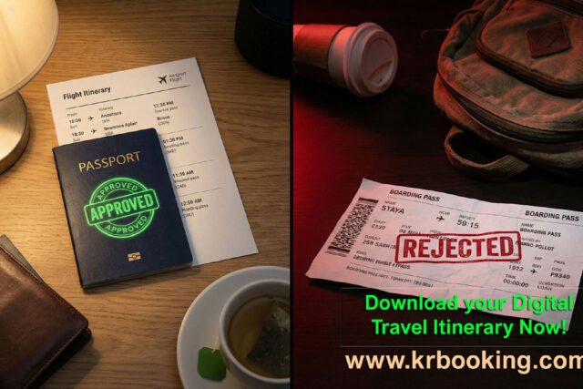 Dummy Flight Ticket Illegal